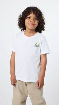 WHITE TOURS KIDS TEE