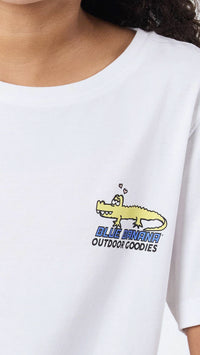 WHITE TOURS KIDS TEE