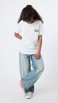 CAMISETA KIDS TOURS BLANCA