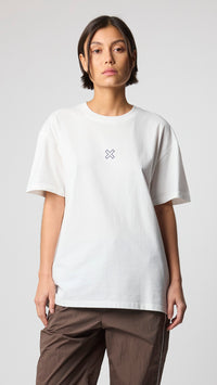 WHITE BONFIRE TEE