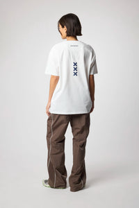 WHITE BONFIRE TEE