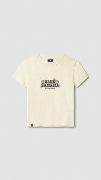 CAMISETA MUJER HARDY CREMA