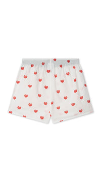 WHITE HEART BOXERS