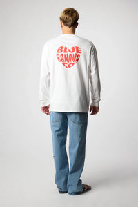 WHITE HEART LS TEE