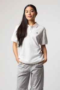 WHITE PATCH POLO