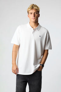 WHITE PATCH POLO