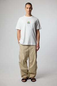 WHITE RAINBOW TEE