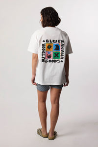 WHITE SWING TEE