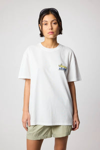 WHITE TOURS TEE