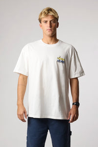 WHITE TOURS TEE