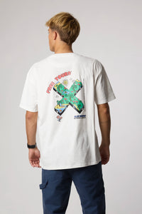 WHITE TOURS TEE