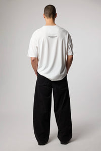 WHITE WIPEOUT TEE