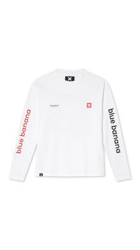 WHITE CORE LS TEE