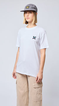 WHITE NEDERLAND TEE