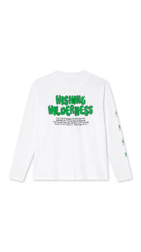 CAMISETA LS WILDERNESS BLANCA