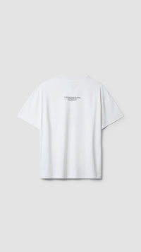 WHITE WIPEOUT TEE